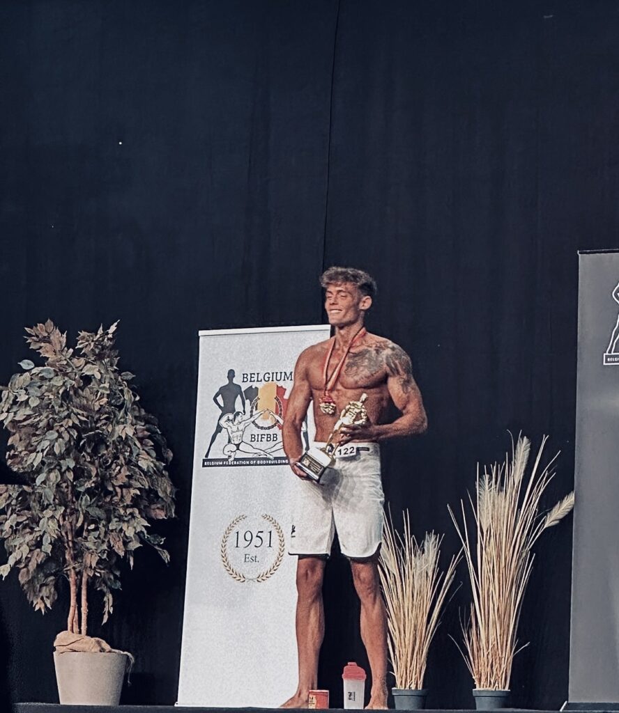 Quinten Dhaemer Gripe kampioen men's physique U21